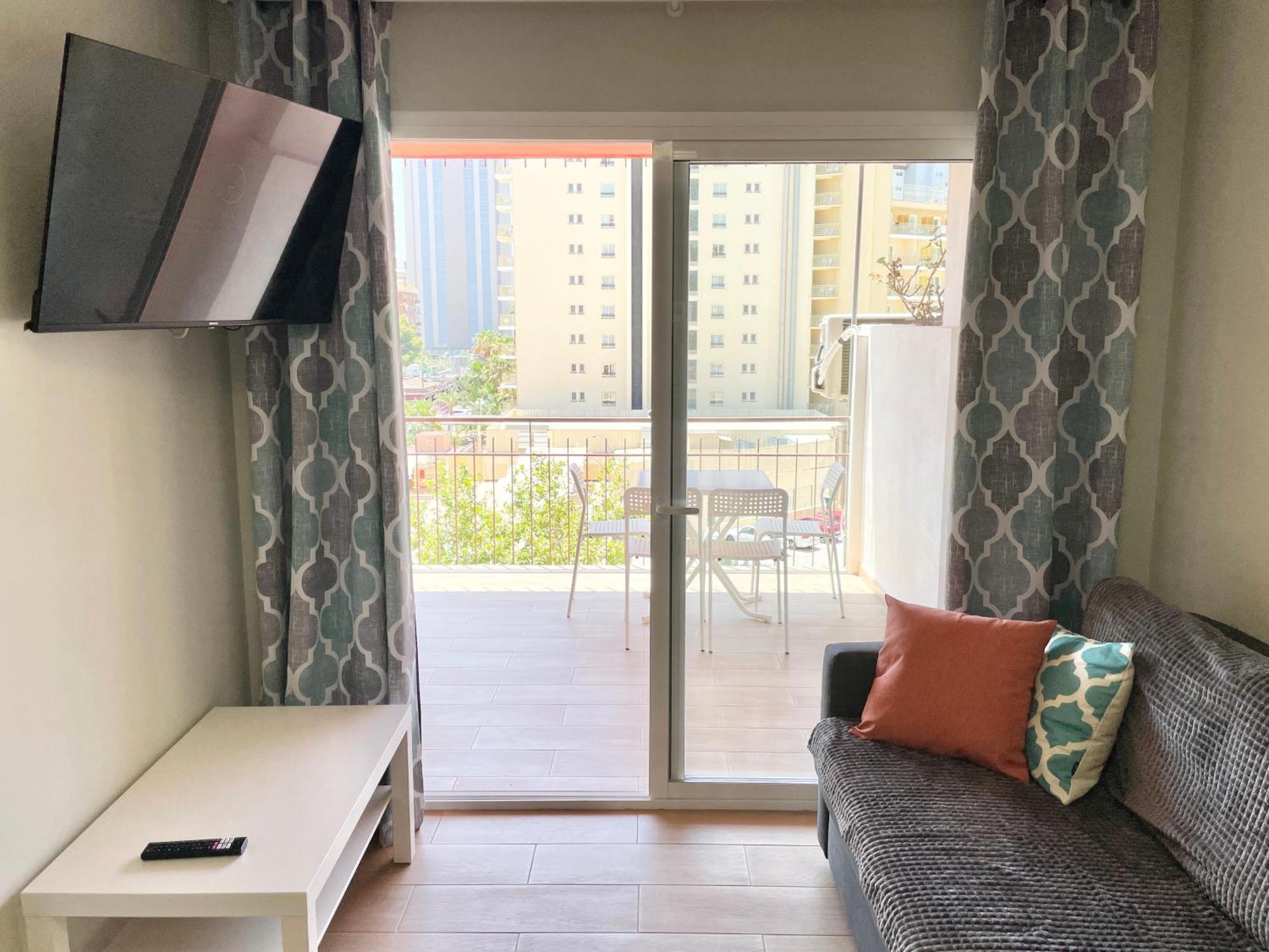 New Square Ibiza Apartment Benidorm Bagian luar foto