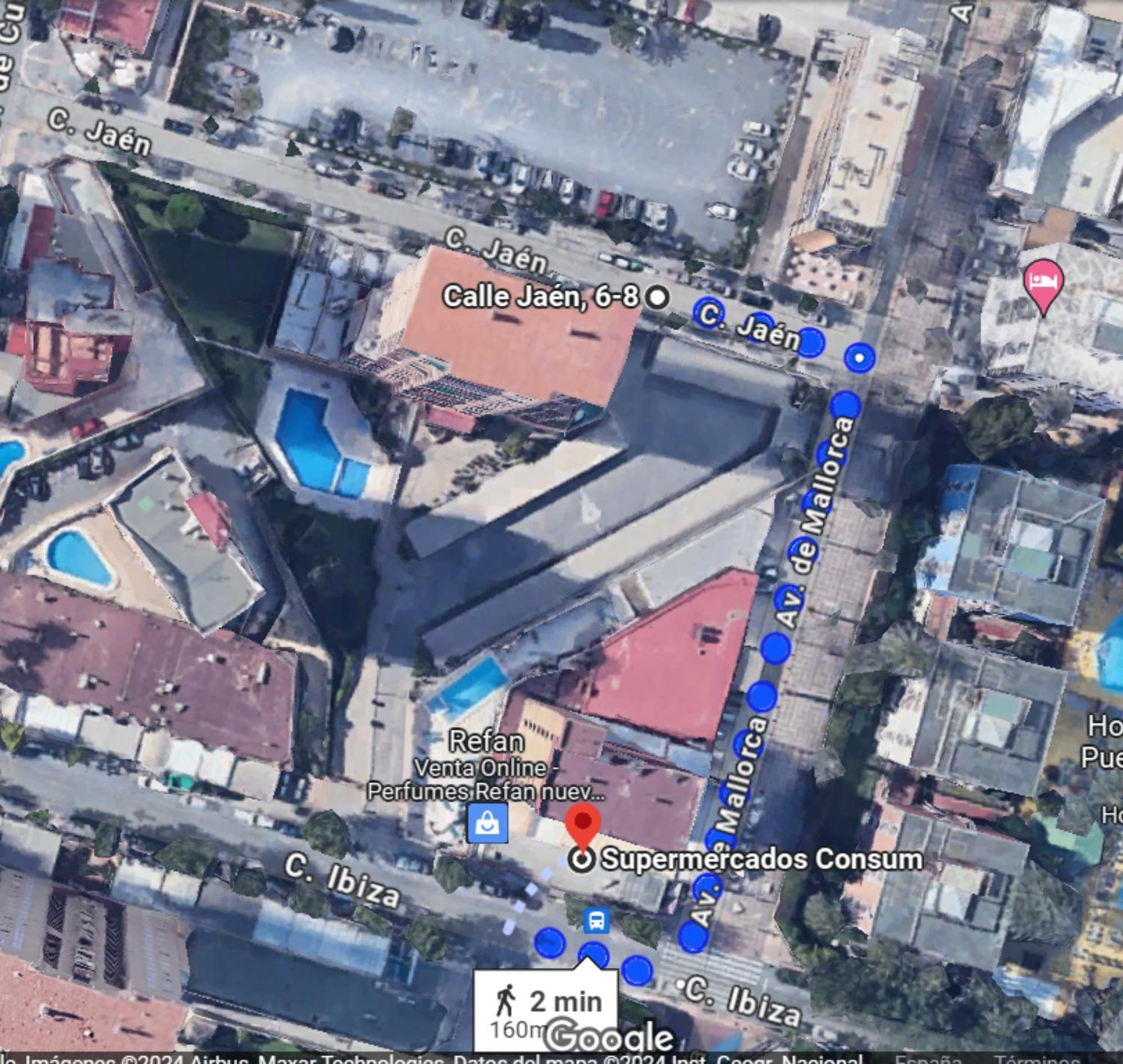 New Square Ibiza Apartment Benidorm Bagian luar foto