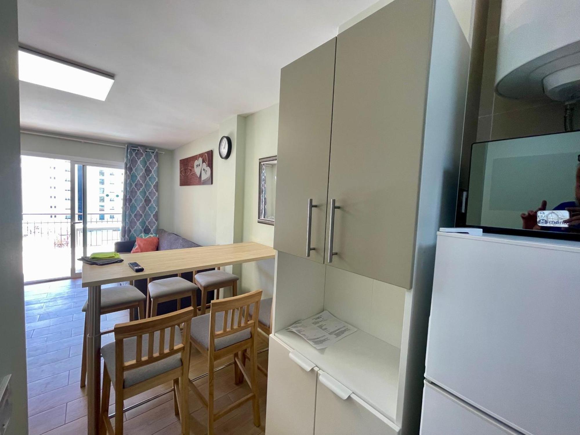 New Square Ibiza Apartment Benidorm Bagian luar foto